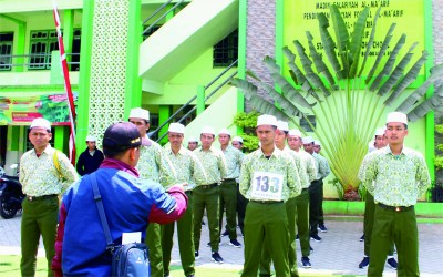 Persiapan Lomba Gerak Jalan